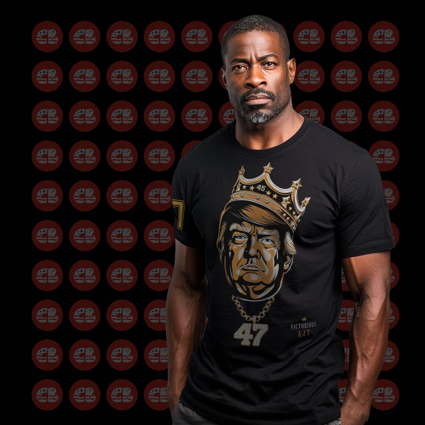 Victorious DJT T-Shirt Male