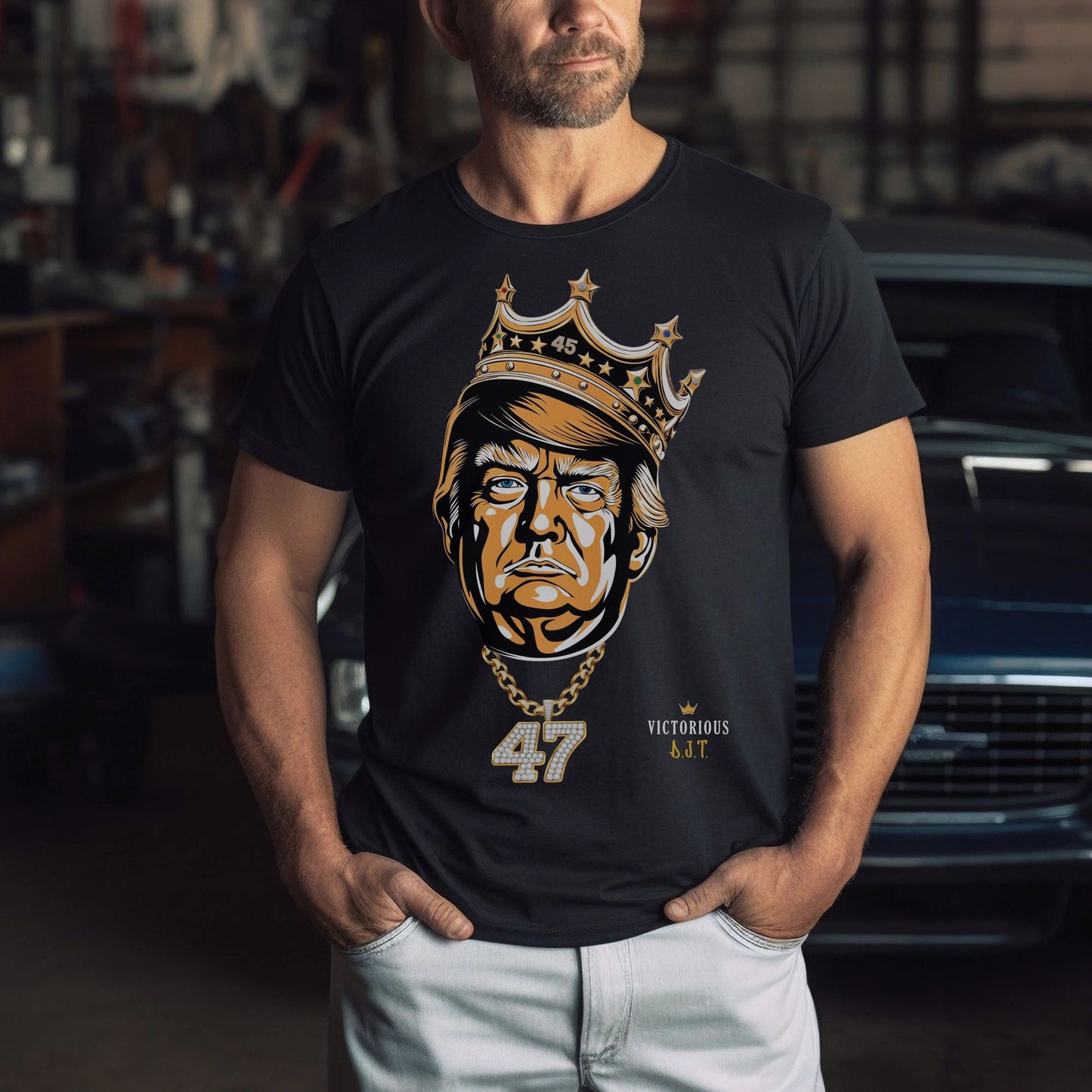 Victorious DJT T-Shirt Male