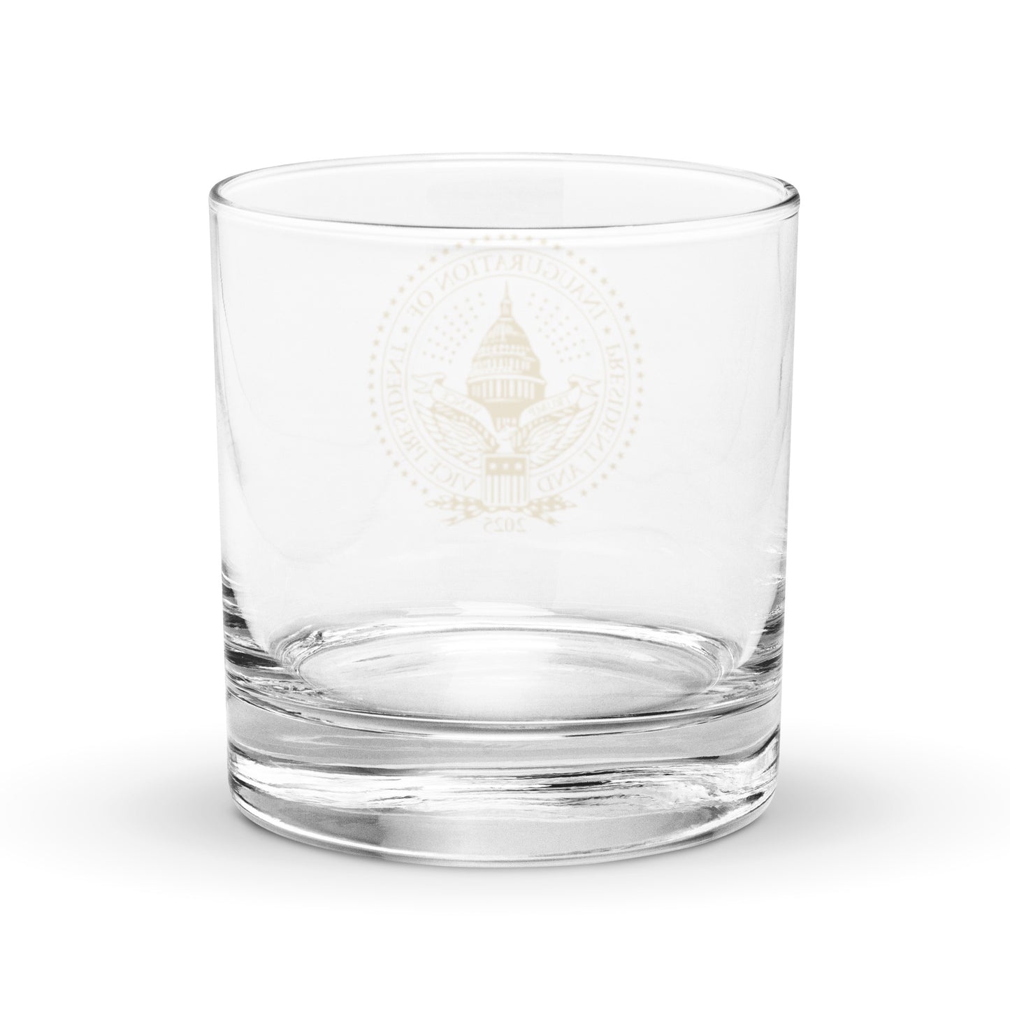 2025 Trump Inauguration Whiskey Glass