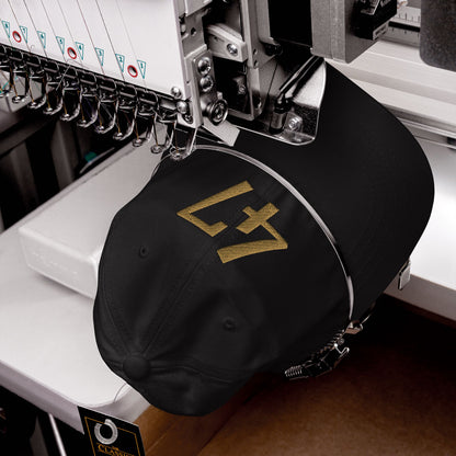 Black Gold 47 Hat Stitching Process