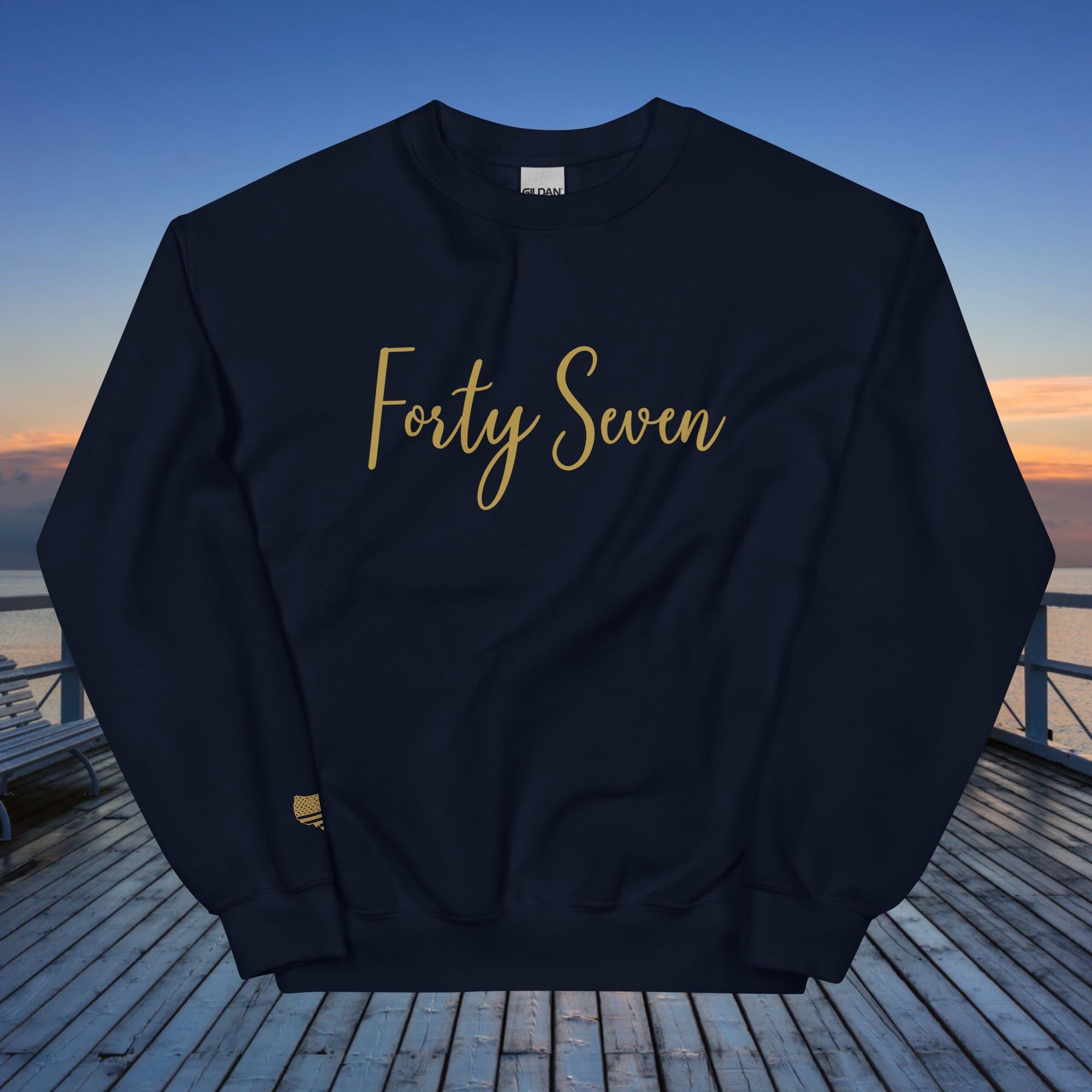 Forty Seven Sweatshirt Navy Blue