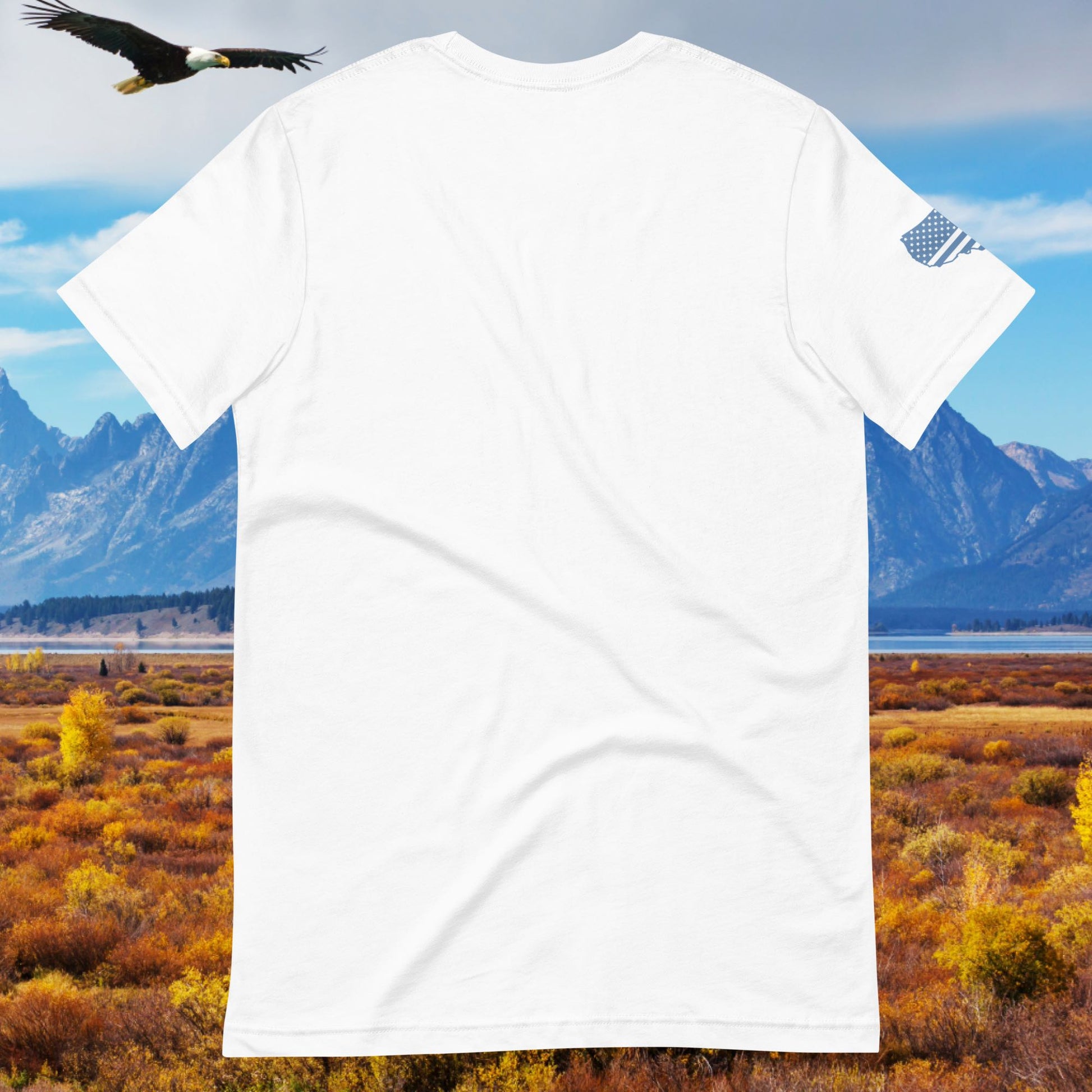 Landing Eagle T-Shirt Back