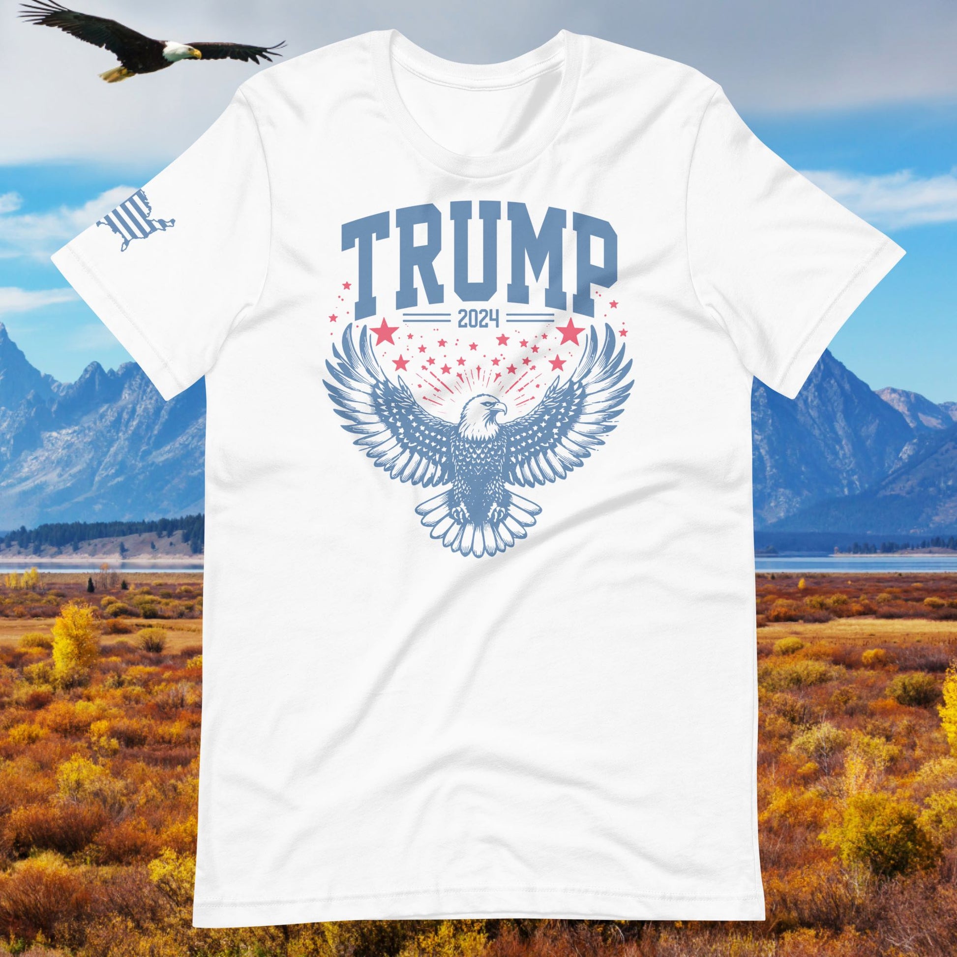 Landing Eagle White T-Shirt