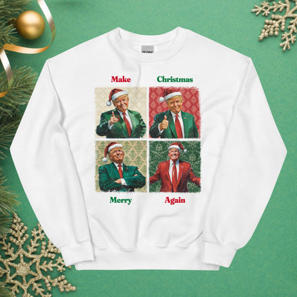 Christmas Sweatshirt Flat White