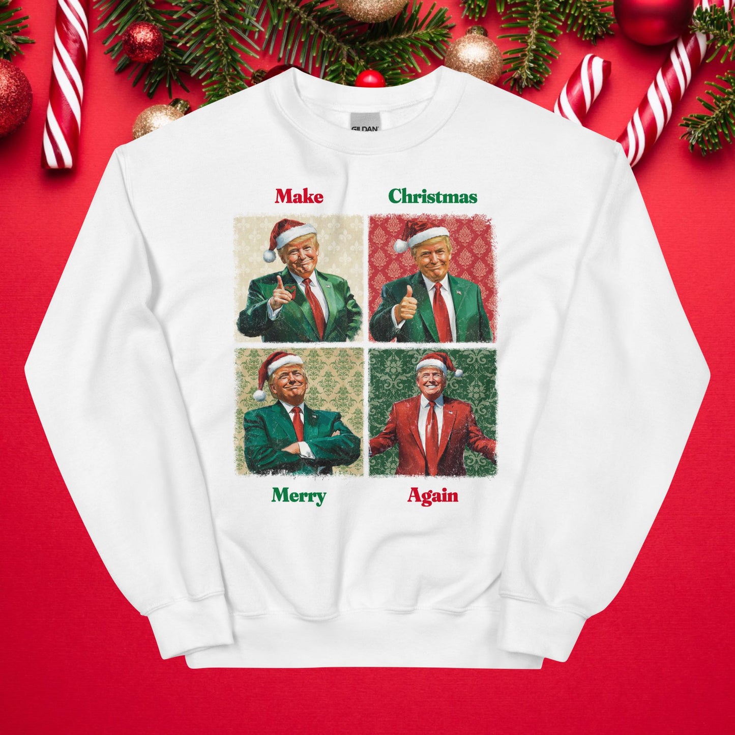 Christmas Sweatshirt Red