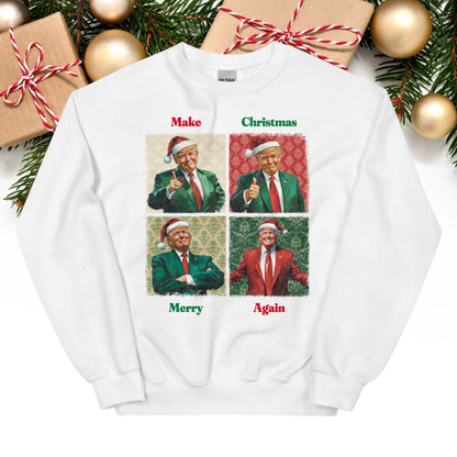 Christmas Sweatshirt White