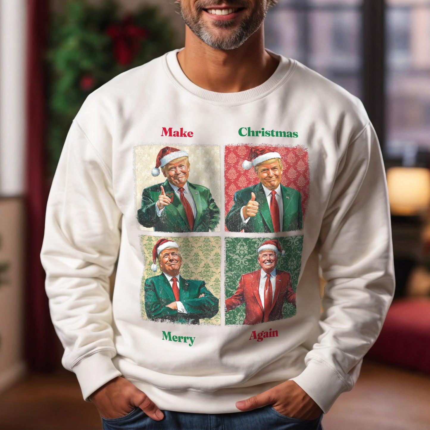 Christmas Sweatshirt Male