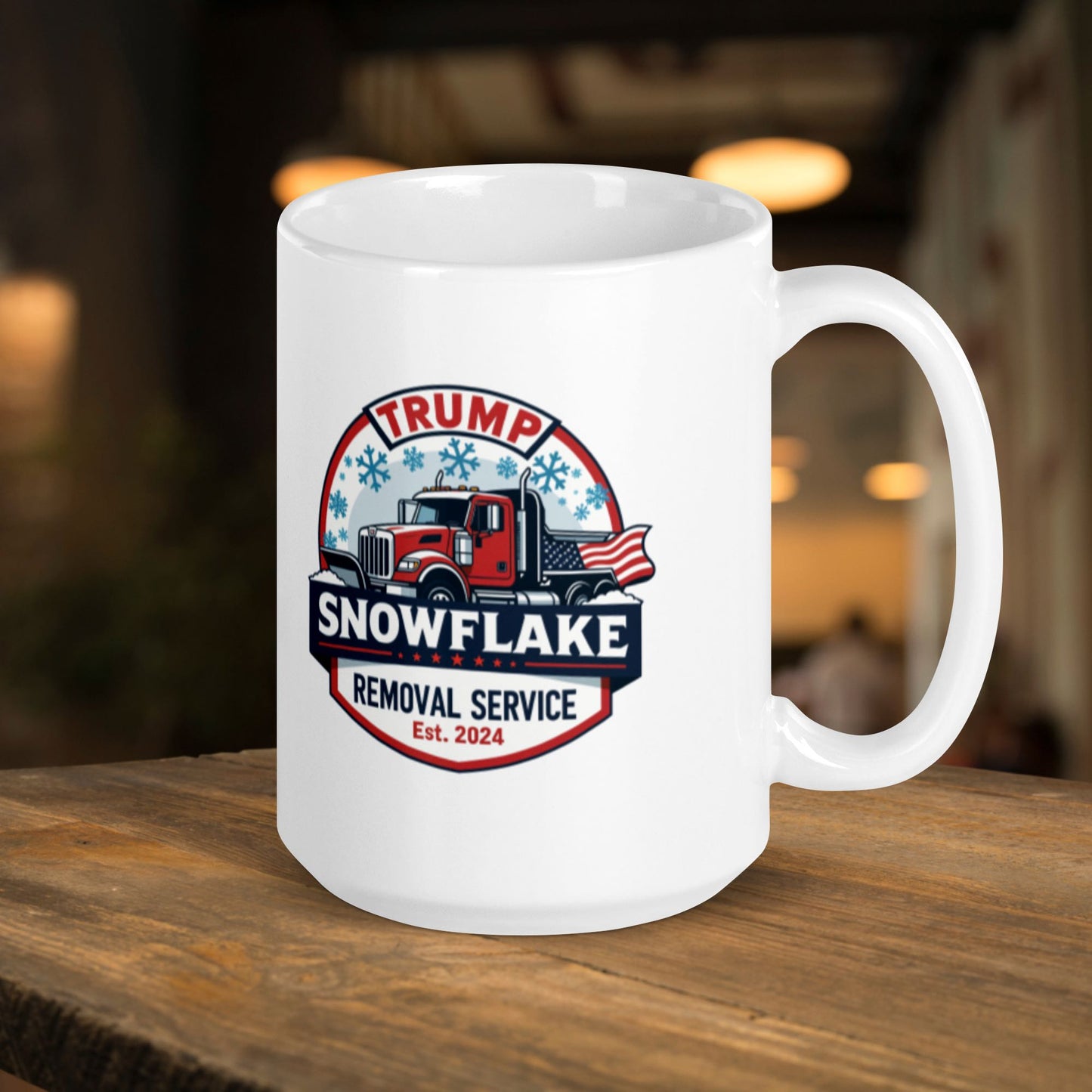 Snowflake Removal Service 15oz Coffee Mug