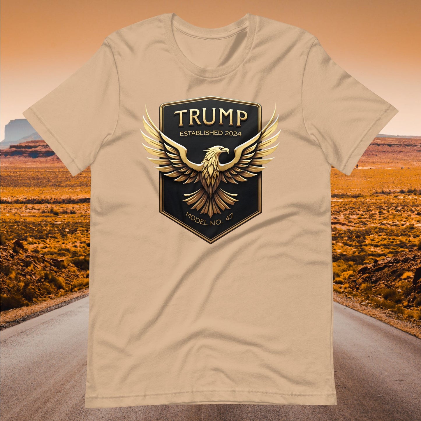 Trump Classic Eagle T-Shirt Tan